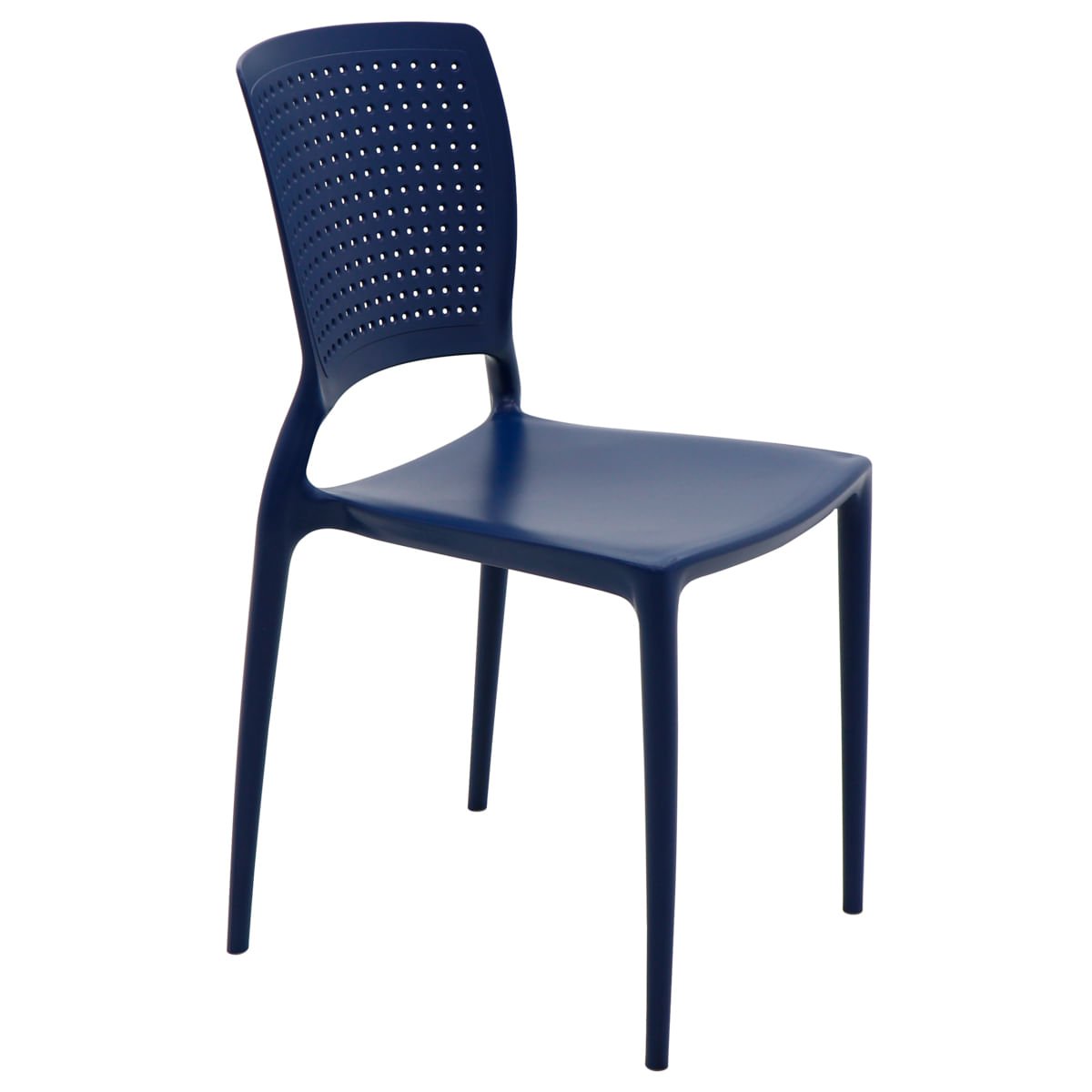 Cadeira Tramontina Safira Summa em Polipropileno e Fibra de Vidro Azul Yale - 1