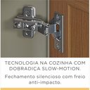 Ver imagem 6 de Cristaleira 4 Portas 2 Gavetas Camponesa 100% MDF