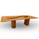 Ver imagem 3 de Mesa de Jantar Retangular Duo 244x137cm em Freijo Modelar