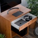 Ver imagem 6 de Mesa de Computador Pratica com Gaveta: Freijo