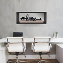 Ver imagem 2 de Nicho Decorativo Retangular Preto MDF 68x24x21 cm - Smart Eco