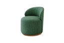 Ver imagem 5 de Poltrona Curva Moderna Design Arredondado Brenda