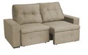 Ver imagem 3 de Sofá + Pillow Berlim Bege 2,00M 3 Lugares Rec Estofados