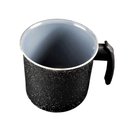 Ver imagem 1 de Canecão Fervedor Preto Craqueado Antiaderente Cerâmica 16cm