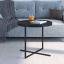 Ver imagem 1 de Mesa de Centro Industrial Volpi Média - Preto