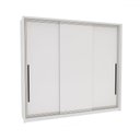 Ver imagem 2 de Guarda-roupa Casal Valência 3 Portas 4 Gavetas Branco - Politorno