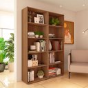 Ver imagem 1 de Estante para Livros Multy 8 Prateleiras Cinamomo - Pnr Móveis