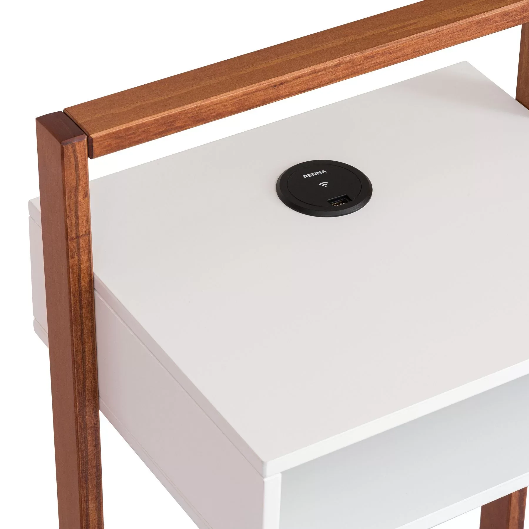 Mesa de Cabeceira com Carregador por Indução Tech Artemobili ...