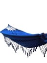 Ver imagem 2 de Rede de Dormir Descanso Casual Pernambucana Azul Royal