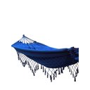 Ver imagem 2 de Rede de Dormir Descanso Casual Pernambucana Azul Royal