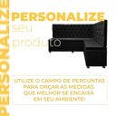 Ver imagem 6 de Canto Alemão 4 Lugares para Lanchonete 1,25x1,60m Capitonê Preto Sofa Store