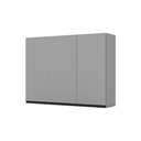 Ver imagem 4 de Armário Aéreo para Cozinha 120cm 3 Portas Ketlin 
