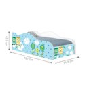 Ver imagem 2 de Cama Carro Fun Adesivada Corujinhas Solteiro