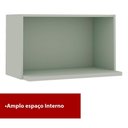 Ver imagem 2 de Armário de Cozinha Genialflex Iluminata Aéreo Hortelã