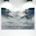 Ver imagem 1 de Quadro Decorativo Tela Canvas Paisagens Ref:qbpa40 Lojall 120 X 80 Cm Borda Infinita