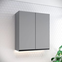 Armário Aéreo para Cozinha 80cm 2 Portas Ketlin  - 1