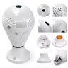 Lâmpada LED Câmera Espiã HD Wi-fi Panorâmica 360° com Soquete Mundo Thata - 1