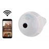 Lâmpada LED Câmera Espiã HD Wi-fi Panorâmica 360° com Soquete Mundo Thata - 6