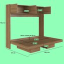 Ver imagem 3 de Cama Casal Articulável Horizontal Hanover para Colchões 190x140 Cm Ch1145 Art In Móveis