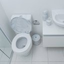 Ver imagem 6 de Assento Sanitário Oval Almofadado Marmorizado Astra