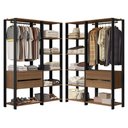 Ver imagem 3 de Guarda-roupa Closet Modulado Valencia 4 Gavetas 358cm Madesa 04