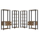 Ver imagem 5 de Guarda-roupa Closet Modulado Valencia 4 Gavetas 358cm Madesa 04