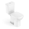 Kit Vaso Sanitário com Caixa Acoplada e Assento Soft Close Debba Square Roca - 1