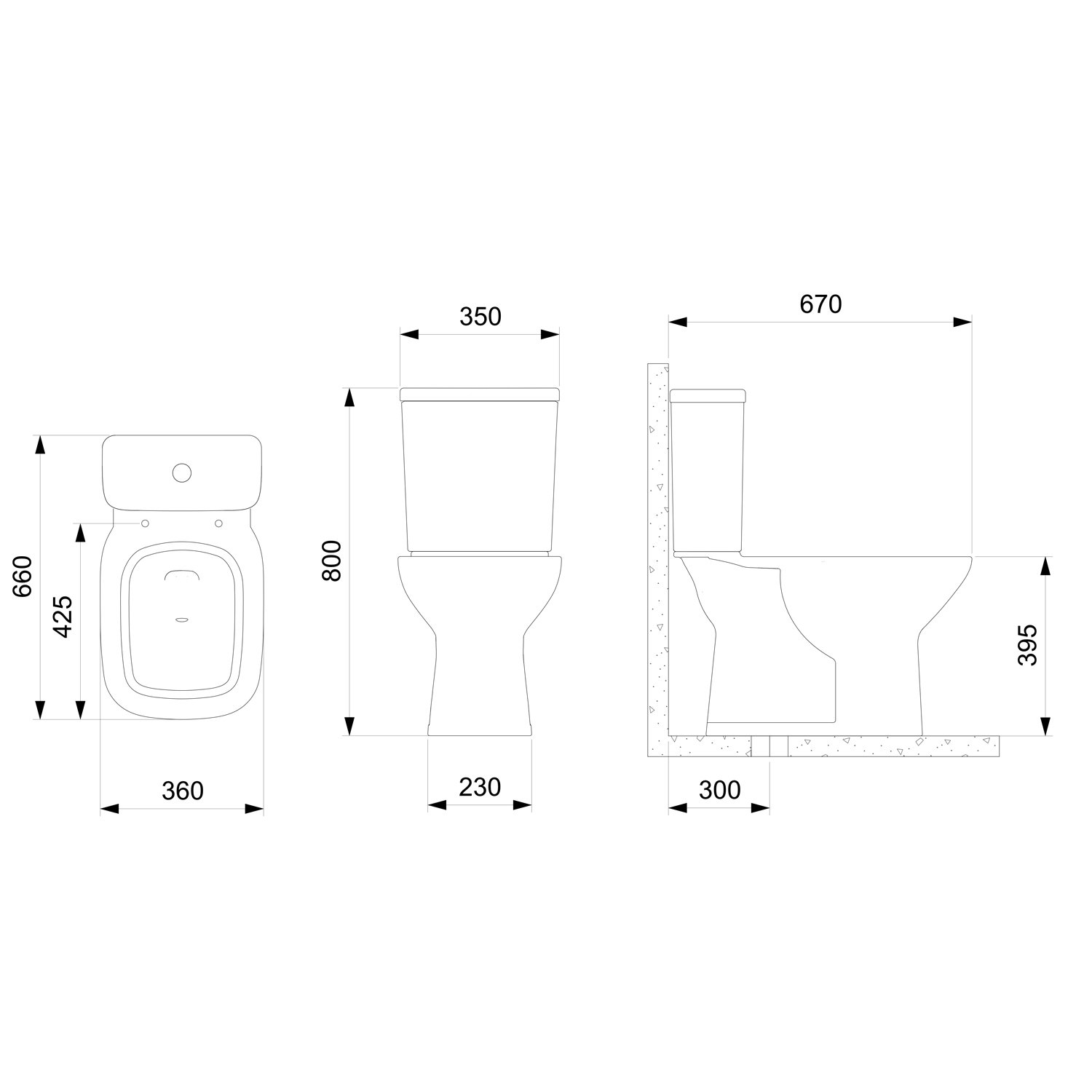 Kit Vaso Sanitário com Caixa Acoplada e Assento Soft Close Debba Square Roca - 6