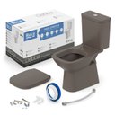 Ver imagem 3 de Kit Vaso Sanitário com Caixa Acoplada e Assento Soft Close Debba Classic Roca