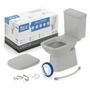 Ver imagem 3 de Kit Vaso Sanitário com Caixa Acoplada e Assento Soft Close Debba Classic Roca