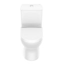 Ver imagem 6 de Kit Vaso Sanitário com Caixa Acoplada e Assento Polipropileno Soft Close Nexo Roca Branco Brilhante