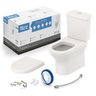 Kit Vaso Sanitário com Caixa Acoplada e Assento Soft Close Nexo Roca - 3