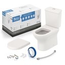 Ver imagem 3 de Kit Vaso Sanitário com Caixa Acoplada e Assento Soft Close Nexo Roca