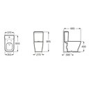 Ver imagem 4 de Kit Vaso Sanitário com Caixa Acoplada e Assento Soft Close Gap Roca