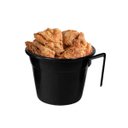 Ver imagem 4 de Tigela Cumbuca Pote 500ml Vasilha Alça Preto Bar Petisco 4un