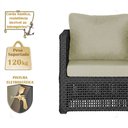 Ver imagem 4 de Mesa Centro e 2 Poltronas Madri Corda Náutica Estofado 7 Trama Original