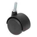 Ver imagem 3 de Kit Pés 6,5cm Madeira 4x2 Preto Cama Box ou Baú Solteiro P63