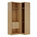 Ver imagem 2 de Closet Modulado Infinity 3 Gavetas 3 Prateleiras Savana - Genialflex