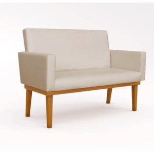 Namoradeira Nina Base Reforçada - Corino - Palladium Decor