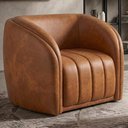 Ver imagem 2 de Poltrona Decorativa Organica Mehis Base Fixa Courino Tcs 727 Moll