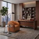 Ver imagem 6 de Poltrona Decorativa Organica Mehis Base Fixa Courino Tcs 727 Moll