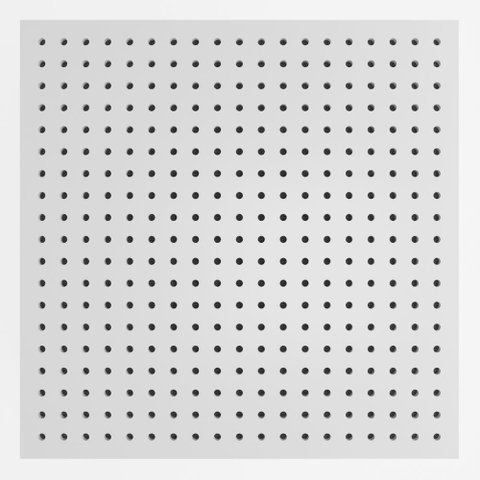 Painel Acústico Absorvedor Decorativo 60x60mm Maestra Branco
