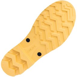 Bota PVC Cano Médio Preta e Amarela Número 44 - PA16307CF - KADESH - 5
