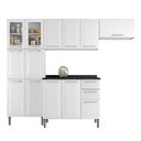 Ver mais imagens de Armário Cozinha Completa Itatiaia Tarsila de Aço 13 Portas 2 Gavetas Branco