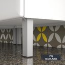 Ver imagem 7 de Armário Cozinha Completa Itatiaia Tarsila de Aço 13 Portas 2 Gavetas Branco