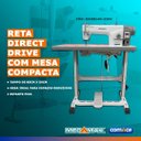 Ver imagem 3 de Reta Direc Drive com Mesa Compacta-85 Cm-megamak-mk9814-220v