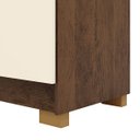 Ver mais imagens de Guarda-roupa 6 Portas 3 Gavetas Taurus Imbuia/champanhe - Vila Rica