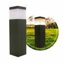 Ver imagem 1 de Poste Balizador 30cm P/ Jardim em Alumínio Verde Militar 1xe27 St1301