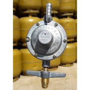 Registro Gás Cozinha Botijão Regulador Kit Mangueira 5 metro