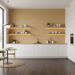 Revestimento Tijolinho Brick de Concreto - Terracota Mineral M² - 6